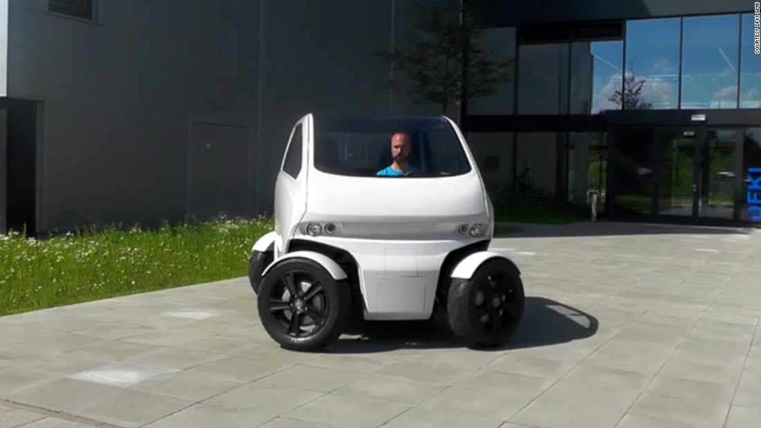 EO Smart Connecting Car 2 can drive sideways and shrink | GearOpen