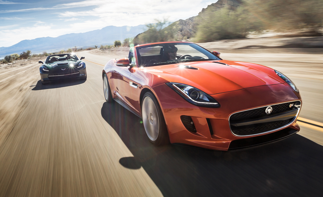 2017 Chevrolet Corvette Stingray Convertible Vs Jaguar F Type 2017 Chevrolet Corvette Stingray Convertible Vs Jaguar F Type V 8 S Comparison Tests Gearopen