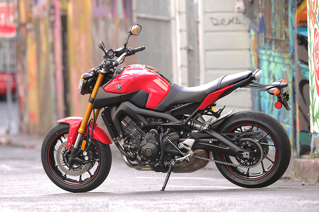 2014 Yamaha FZ 09 First Ride Review GearOpen