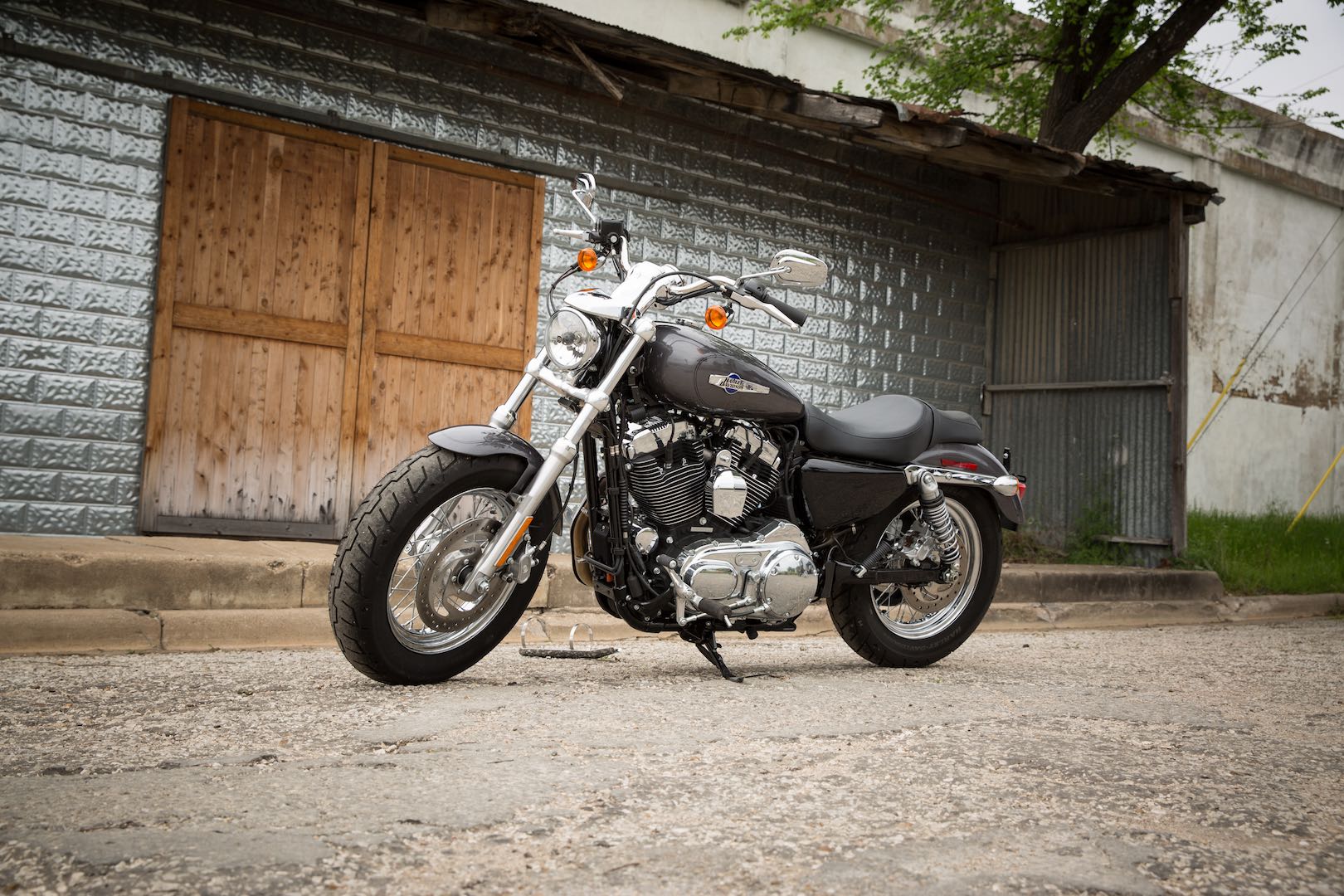 2015 2017 Harley Davidson Sportster 1200 Custom Review GearOpen