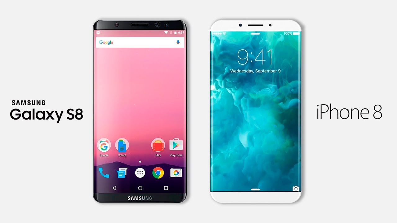 samsung galaxy s8+ vs iphone 8 samsung galaxy s8+ vs iphone 8