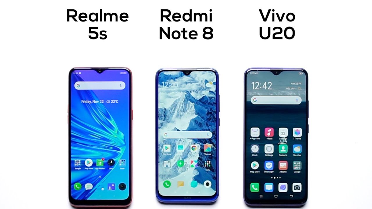 Realme 8 Vs Redmi Note 9