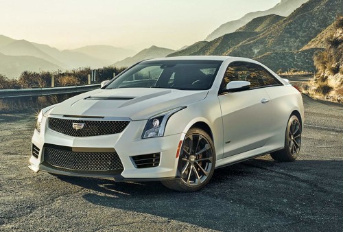 Trackside with Cadillac’s new 464 horsepower ATS-V coupe and sedan