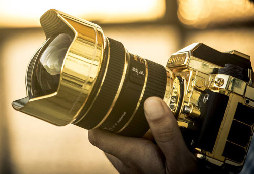 Brikk 24k gold Lux Nikon Df goes on sale for $41,395