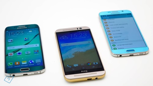 HTC One M9 vs Samsung Galaxy S6