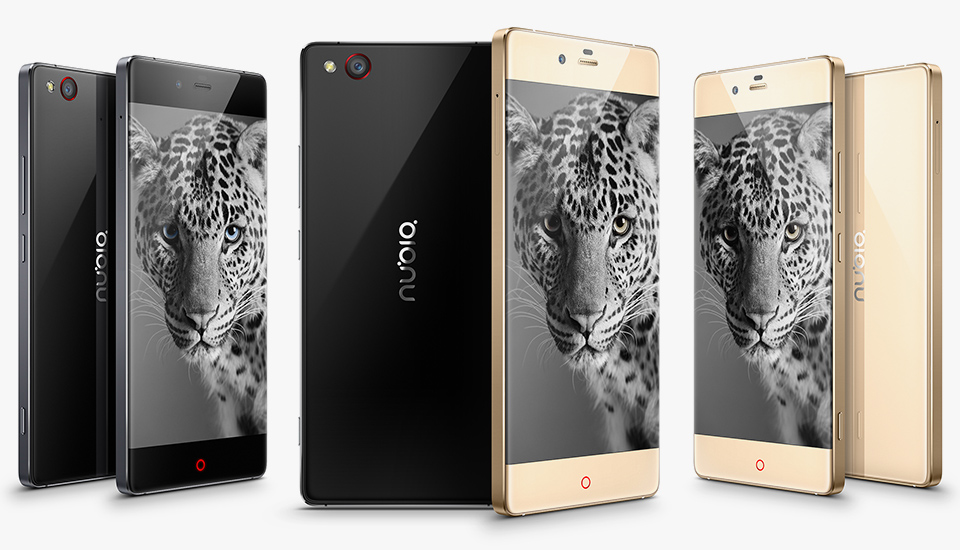 Nubia’s near bezel-less phone also has a grip-sensitive frame