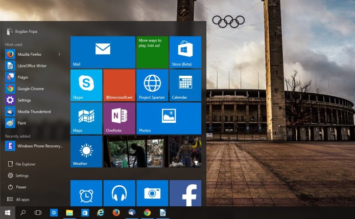 Windows 10 preview build 10130: Cortana shortcut and more
