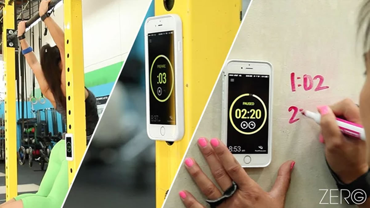 Zero G smartphone case enables hands free selfies