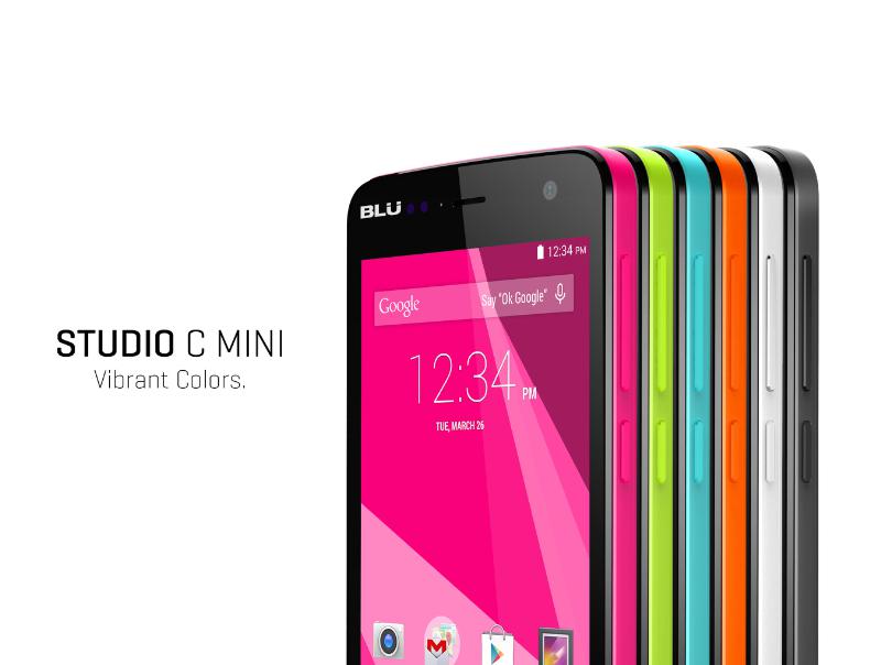 Blu Studio C smartphone sports quad core CPU and Android 5.0