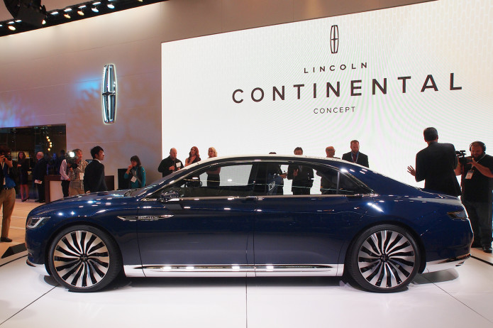 Lincoln Continental Concept Side Profile
