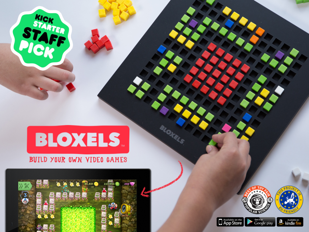 Bloxels lets you build your own video games one block at a time