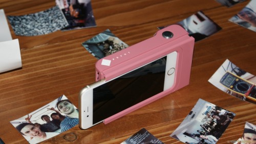 Prynt case prints instant photos from smartphones