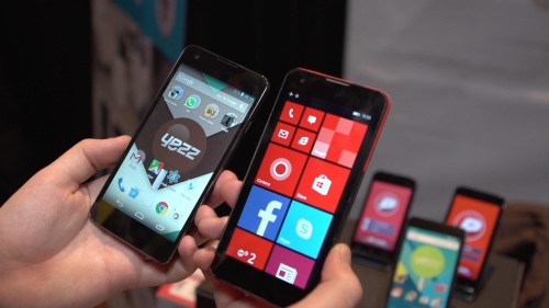 Yezz Andy 5S and Billy 5S: One phone, two OSes (hands-on)