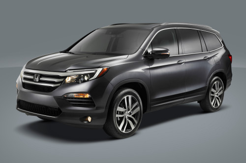 2016 Honda Pilot slims down its boxy design for a more family-friendly focus