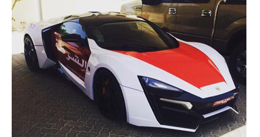 Abu Dhabi police get Lykan HyperSport for patrol fleet
