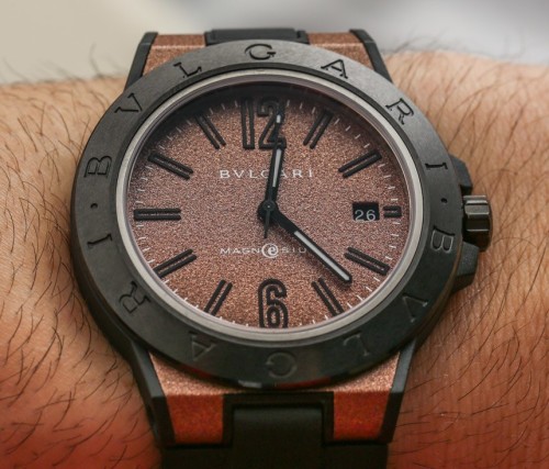 Bulgari Diagono Magnesium watch focuses on security