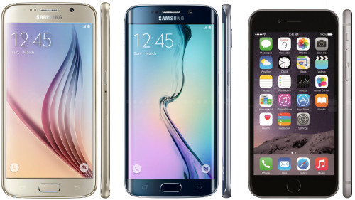 Samsung battles Galaxy S6 Edge vs iPhone 6
