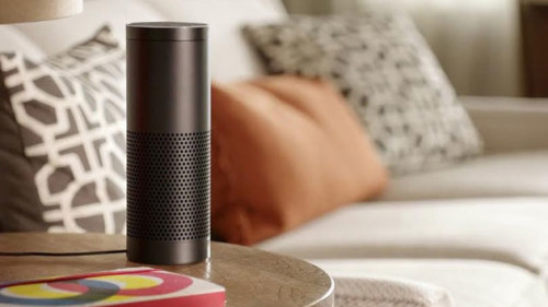 Amazon’s voice-savvy Echo speaker now reads audiobooks to you