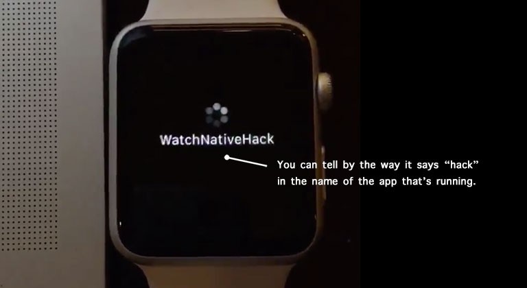 Apple Watch hacked to run “true” native apps