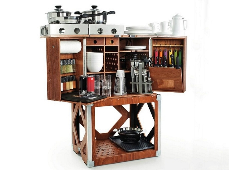 Camp Champ Packs A Fully-Equipped Mobile Kitchen Inside A Single Box