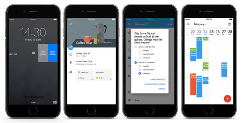 iPhone users can attach Drive files on Google Calendar