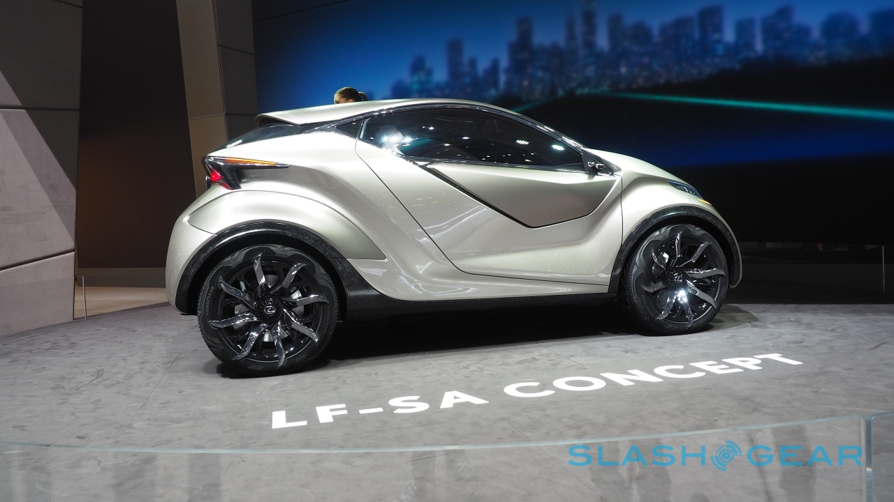 Lexus LF-SA Concept wants to chew up Smart and MINI