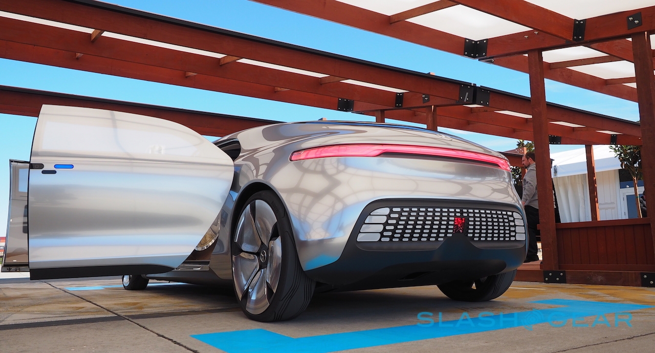 Up close with F 015, Mercedes’ incredible self-driving car