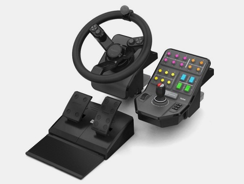 Turn Your Gaming Desk Into An Agricultural Tractor With Saitek’s Farming Simulator Bundle