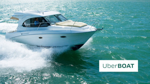 Uber’s latest service takes you across continents in a speed boat