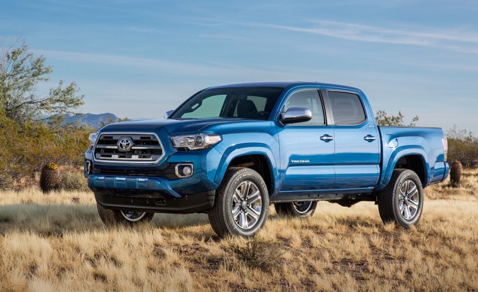 2016 Toyota Tacoma will include a built-in GoPro mount