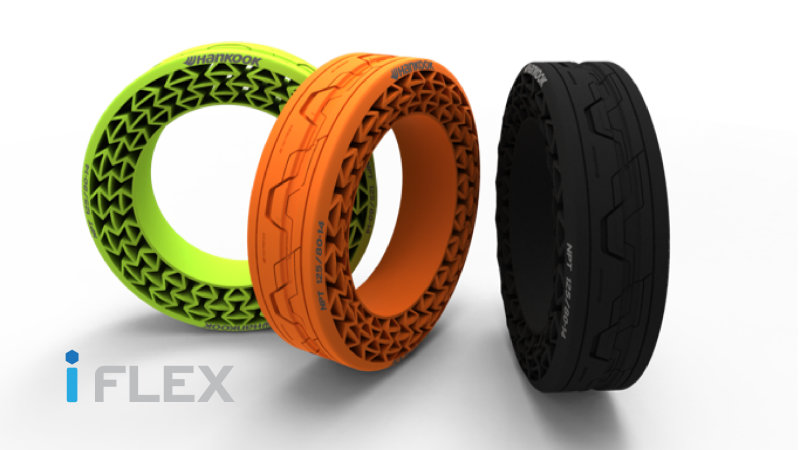 Hankook iFlex performance tires need no air