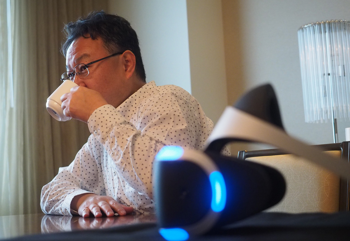Sony’s Shuhei Yoshida reacts to the ‘Nintendo PlayStation’