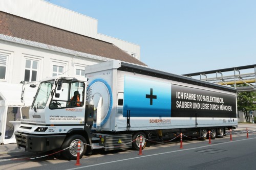 BMW Group unveils new clean and quiet electric truck in Germany