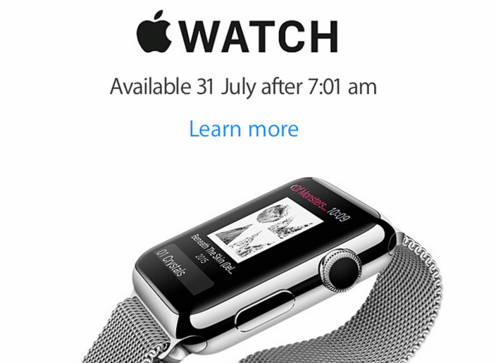 New Zealand gets Apple Watch release date