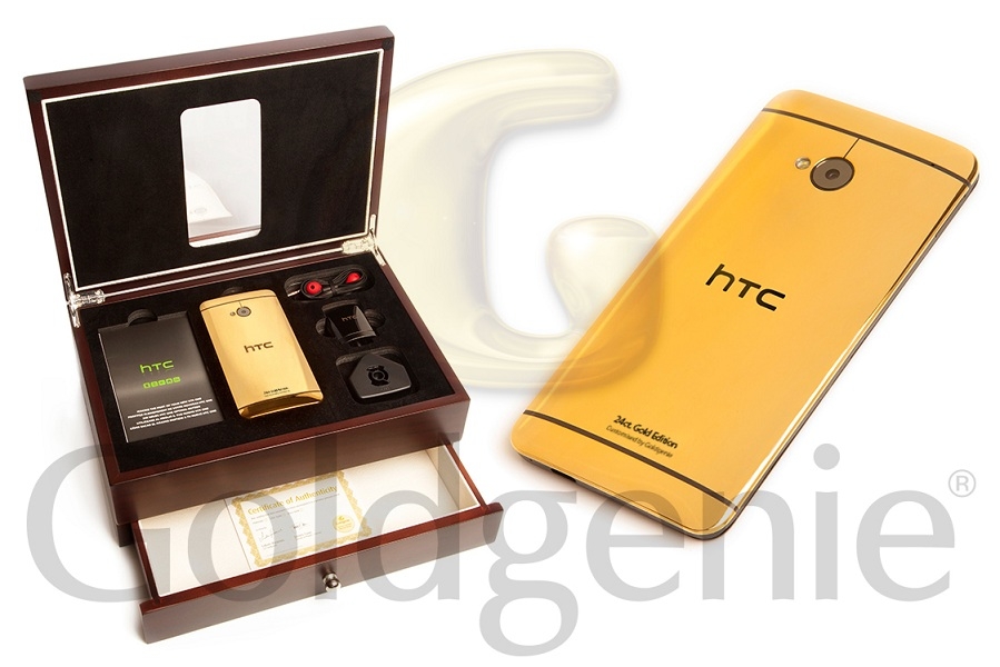 Want an even more premium HTC One M9? Try Goldgenie