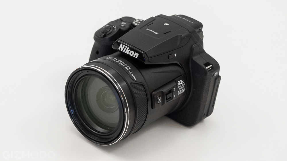 The camera that doubles as a TELESCOPE: Nikon’s Coolpix 83x zoom camera is so powerful it can see the moon ‘moving’