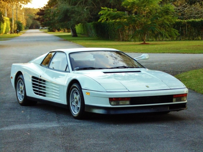 'Miami Vice' Ferrari up for auction