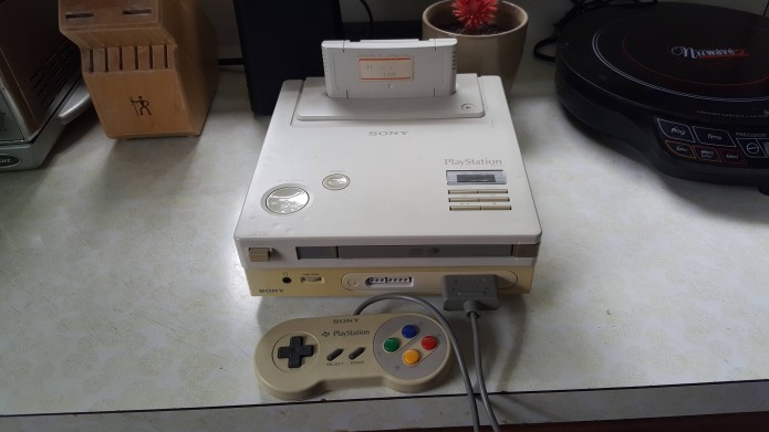 Fan discovers rare Nintendo PlayStation console