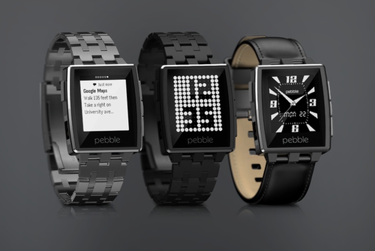 pebble time steel amazon