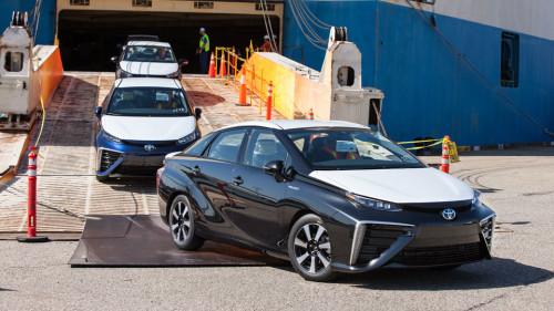 Toyota takes orders for its hydrogen-fueled Mirai on July 20th