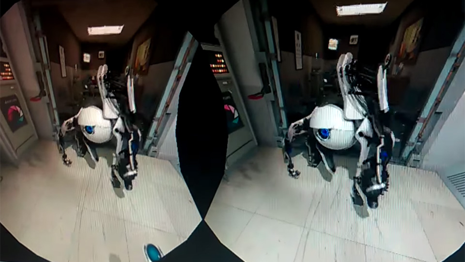 Here’s what it’s like to play Valve’s VR ‘Portal’ experience