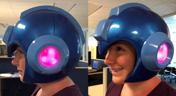 Finally, You Can Dress Like The Blue Bomber With This Wearable Mega Man Helmet