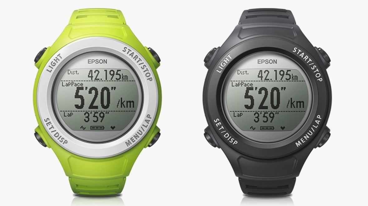 Epson Runsense SF-110 wearable monitors activities with GPS