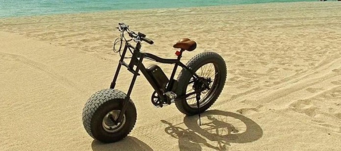 This electric all-terrain bike wants to go to the beach