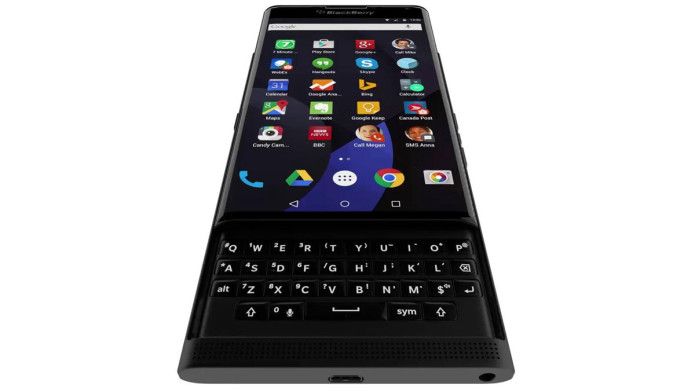 BlackBerry's Android-powered slider phone gets shown in motion