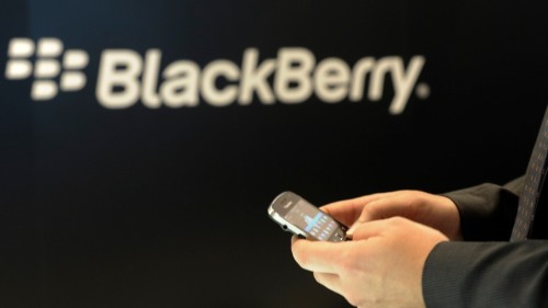 This might be the first glimpse of BlackBerry’s Android phone
