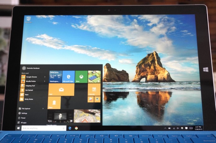 Microsoft shows off first Windows preview since release
