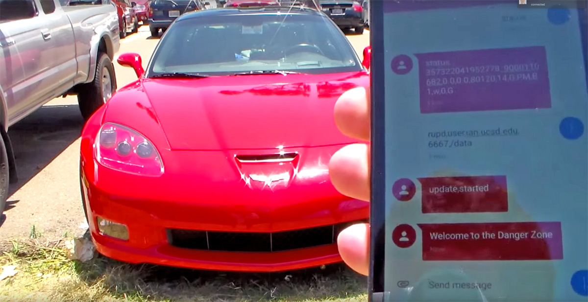 It’s the Chevy Corvette’s turn to get hacked