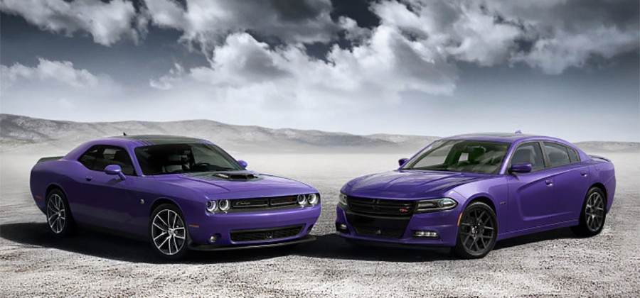 Dodge Charger and Challenger get Plum Crazy