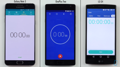 Galaxy Note 5, OnePlus Two, LG G4 three-way speed test sees who’s fastest
